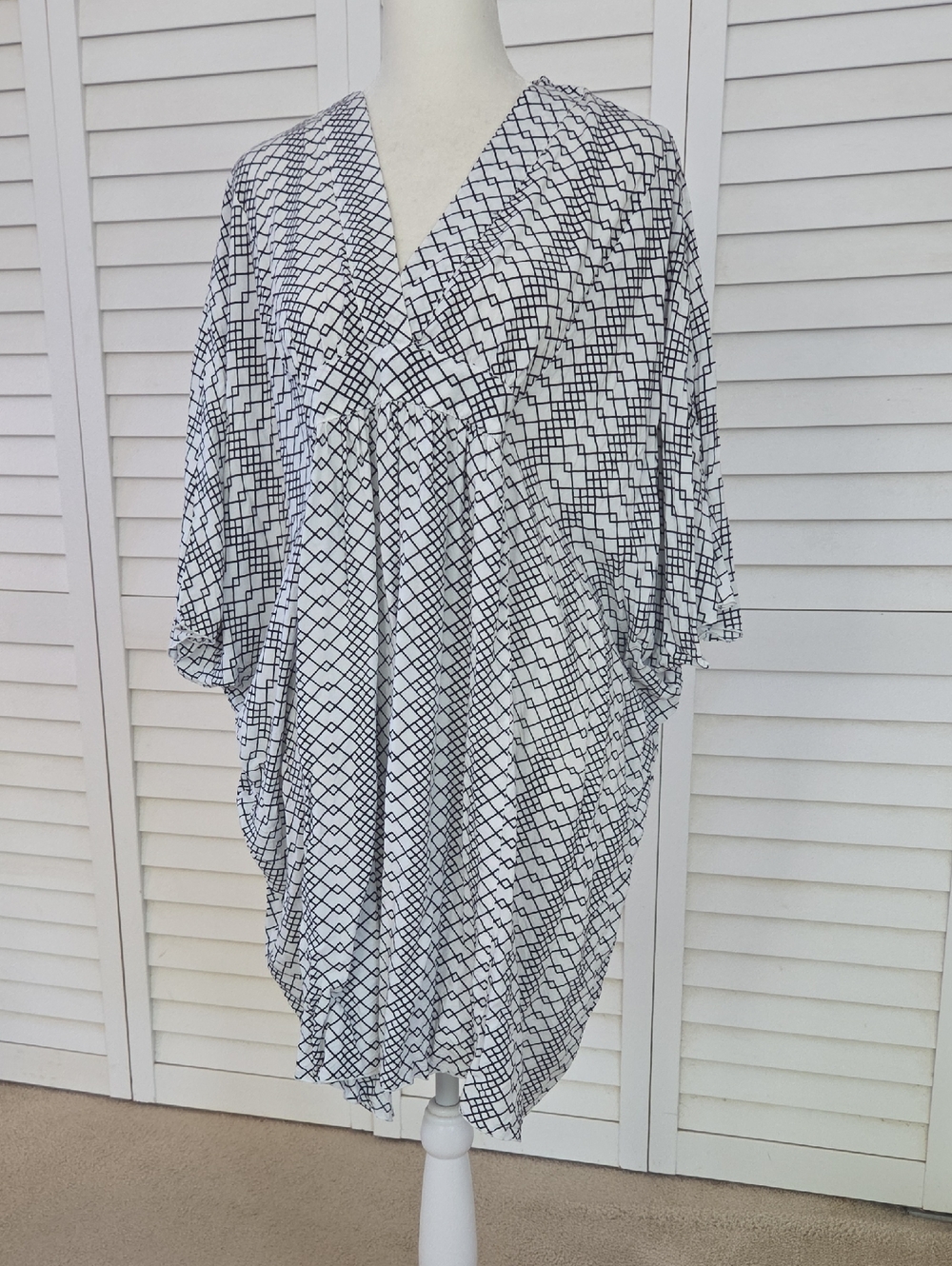 Ava Sky Caftan Dress